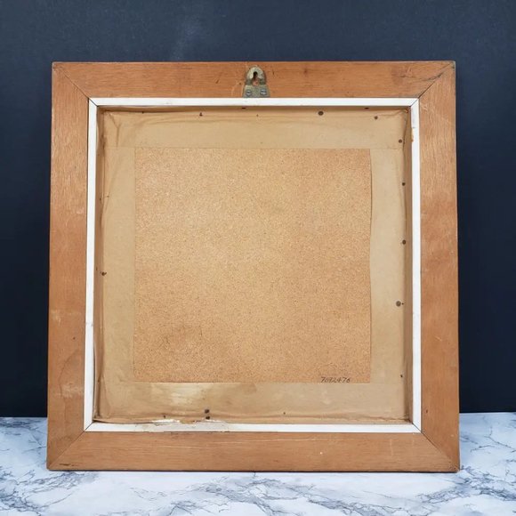 Embossed Copper Roses Artist Signed Vintage - Picture 4 of 5